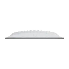 Series 1100 polycarbonate KAT dome skylight side view