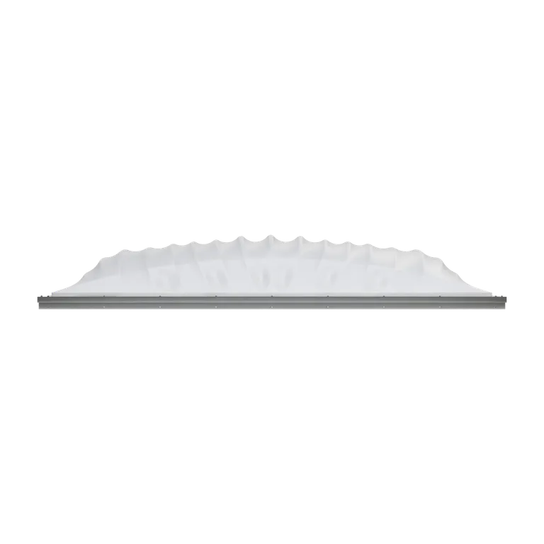 Series 1100 polycarbonate KAT dome skylight side view