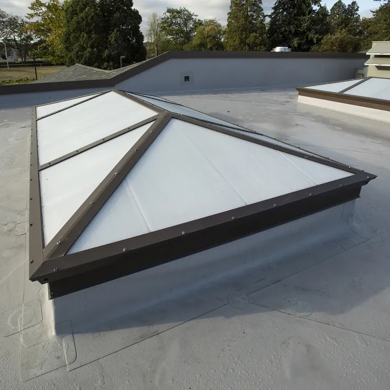 QuadSpan™ Custom Hip Ridge Skylight - exterior roof view