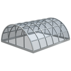 KlearSky™ custom glass vaulted skylight rendering