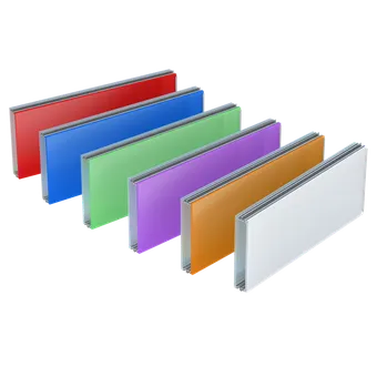 UniQuad rendering of panel colors