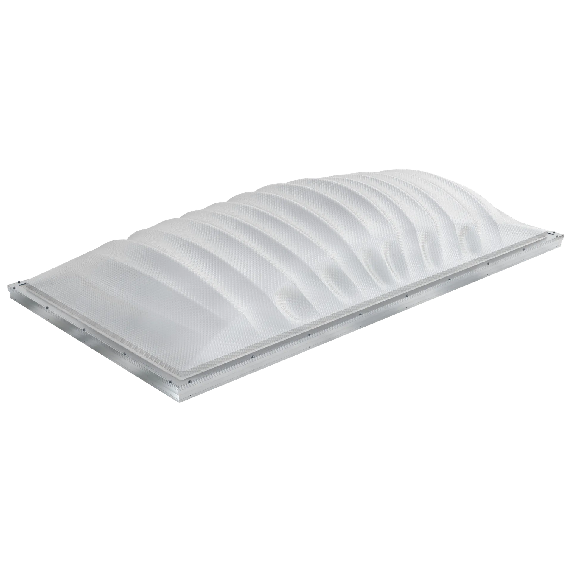 Series 1100 Polycarbonate KAT Dome Skylight Angled View