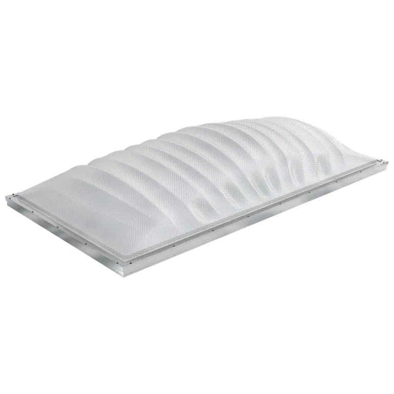 Series 1100 Polycarbonate KAT Dome Skylight Angled View