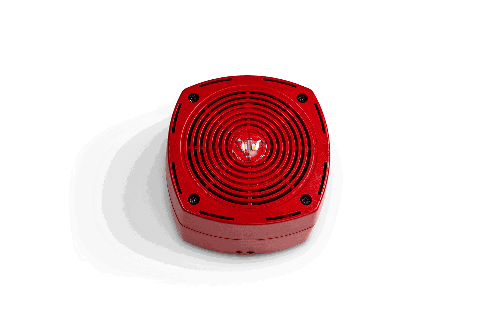 Kingspan PHON adresseerbare sirene met flits wandmontage rood