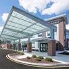 Liteway™ FRP Canopy System over entryway and drop-off area