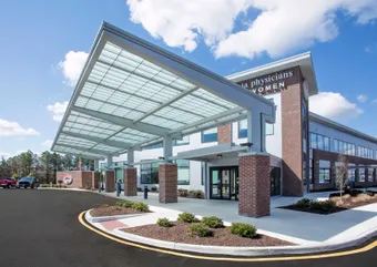 Liteway™ FRP Canopy System over entryway and drop-off area