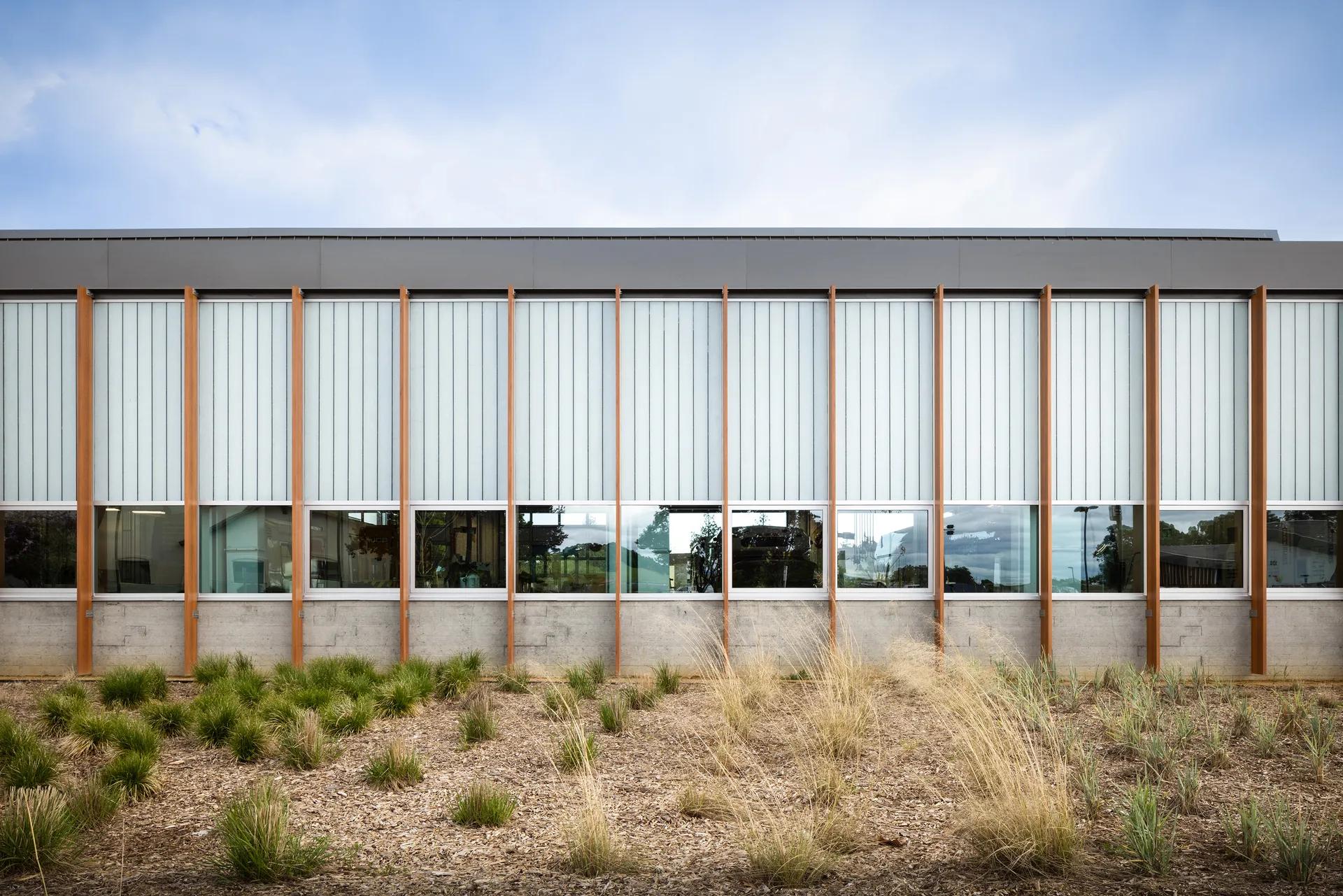 UniGrid FRP Wall System - exterior view