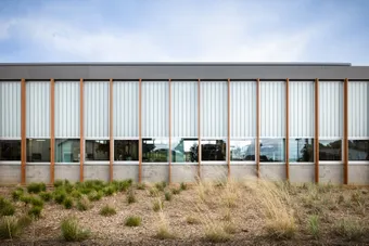 UniGrid FRP Wall System - exterior view