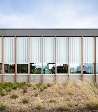 UniGrid FRP Wall System - exterior view