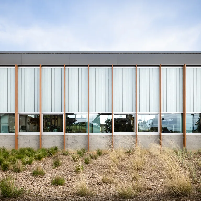 UniGrid FRP Wall System - exterior view