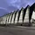 UniGrid FRP wall system exterior view - outside of athletic facility
