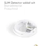 Productblad SLIM Detector sokkel wit