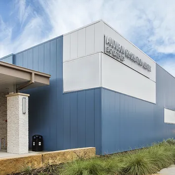 UniQuad Window System Exterior on recreation center