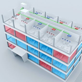 Smarte, leise und nachhaltige Klimatisierung für moderne Gebäude