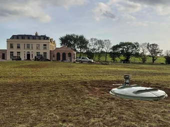 A new home without a mains sewer