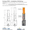 Kompus PSD1 förhöjningskit - installationsguide