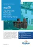 Kingspan Klargester AquaHarvest Domestic Datasheet - IE