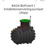 BAGA BioFicient - installationsguide pumpat utlopp