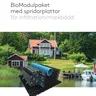 BAGA bioModulpaket med spridarplattor för infiltration/markbädd