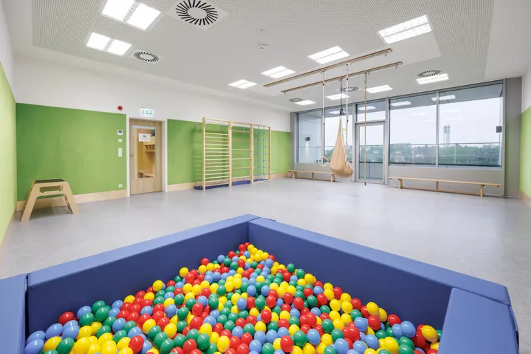 Kindergarten Leonding in Österreich Zimmer