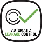 Piktogramm symbolisiert automatische Leckage Kontrolle