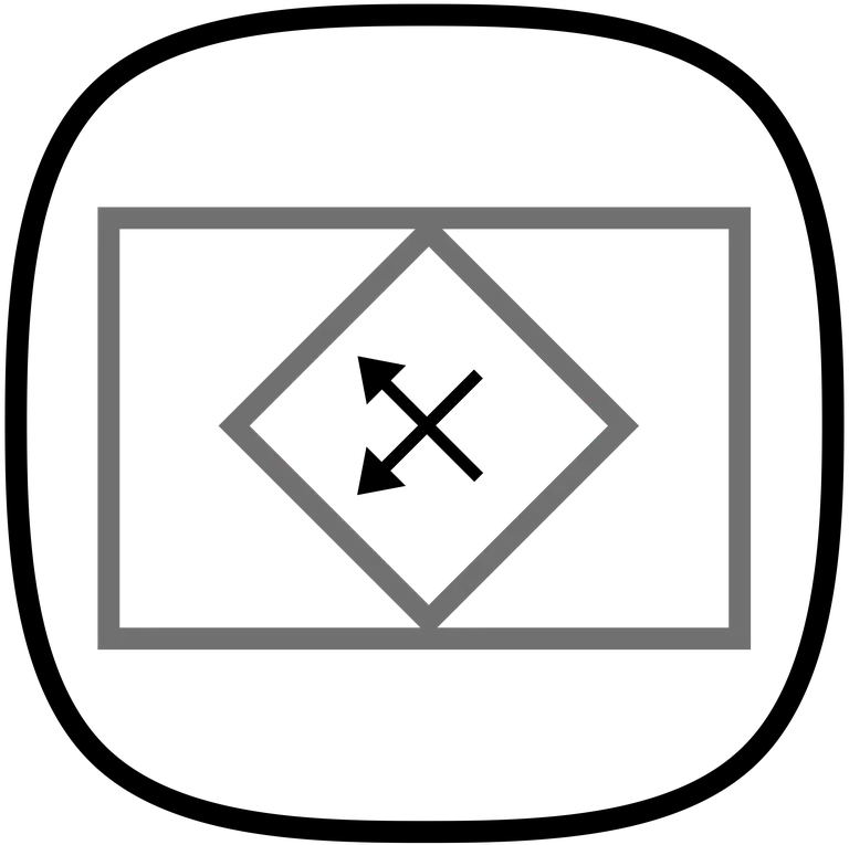 Symbol für Kreuzstromwärmetauscher