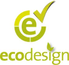 Ecodesign logo in green