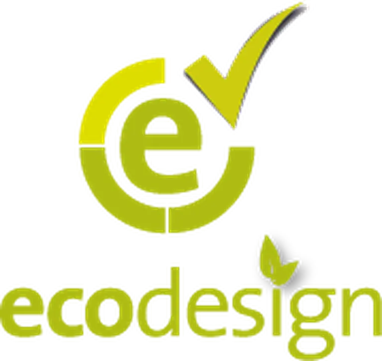 Ecodesign logo in green