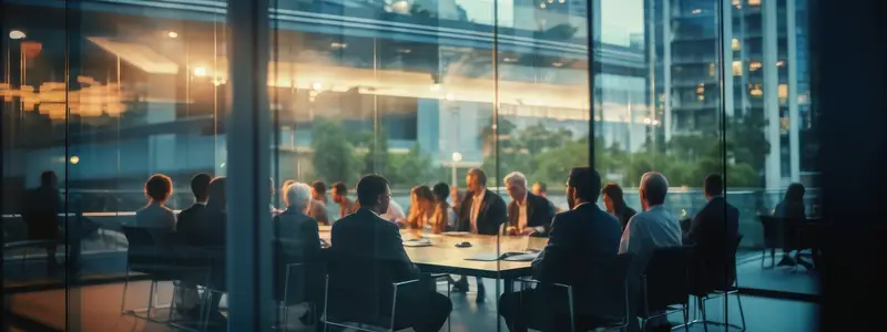 Business meeting in the office