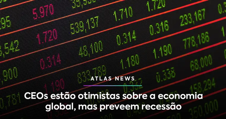 CEOs estão otimistas sobre a economia global, mas preveem recessão, mostra estudo da KPMG