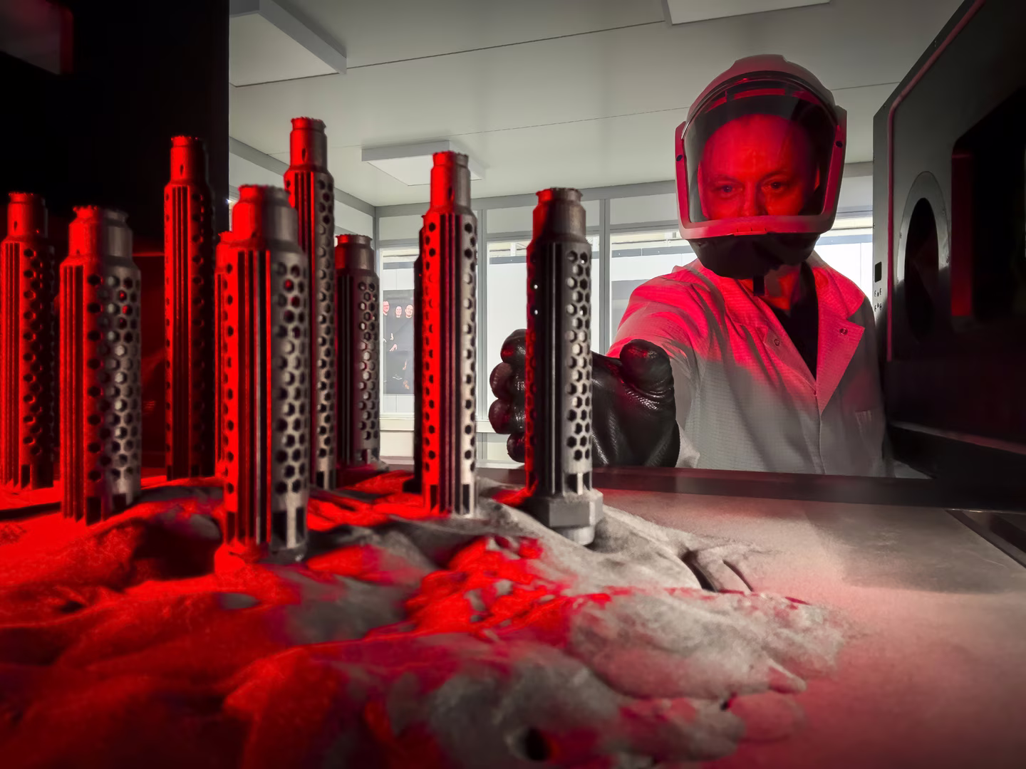 MONOLITH® aus dem Drucker holen