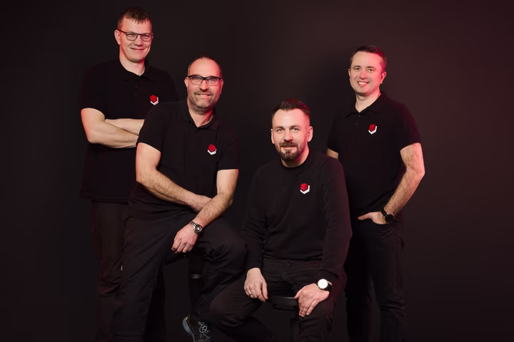 Unsere vier Anwendungstechniker