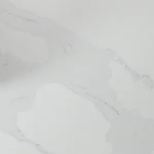 Close-up of a light gray marble surface with subtle darker gray veining patterns, creating an elegant and natural textured appearance.