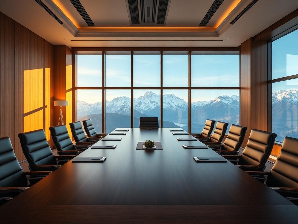 Executive boardroom