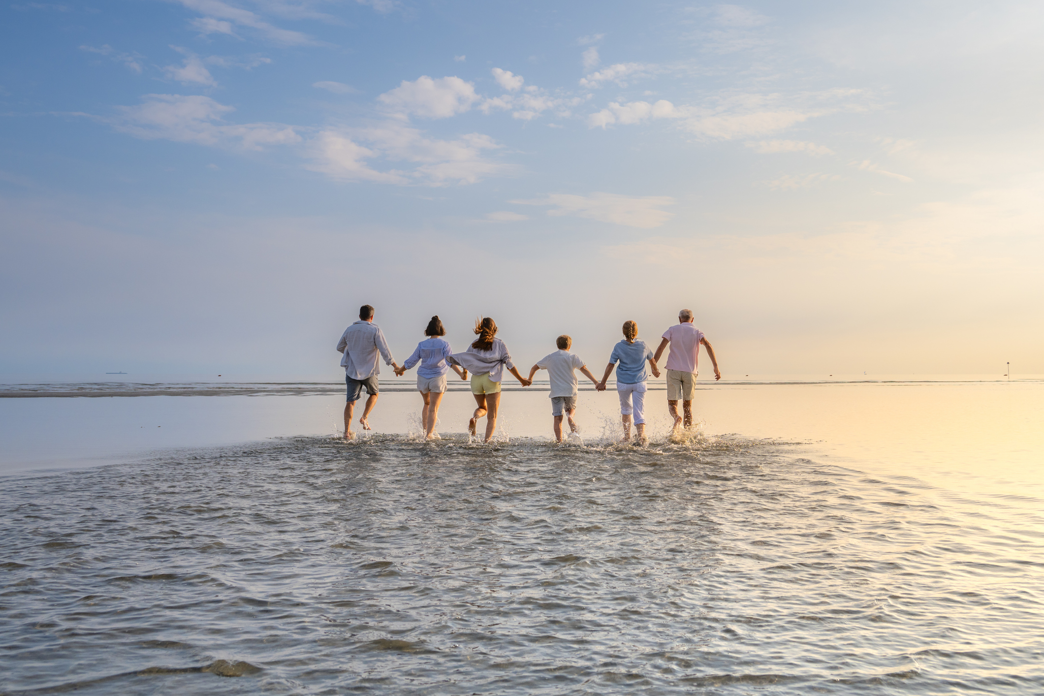 Architecture with water reflection