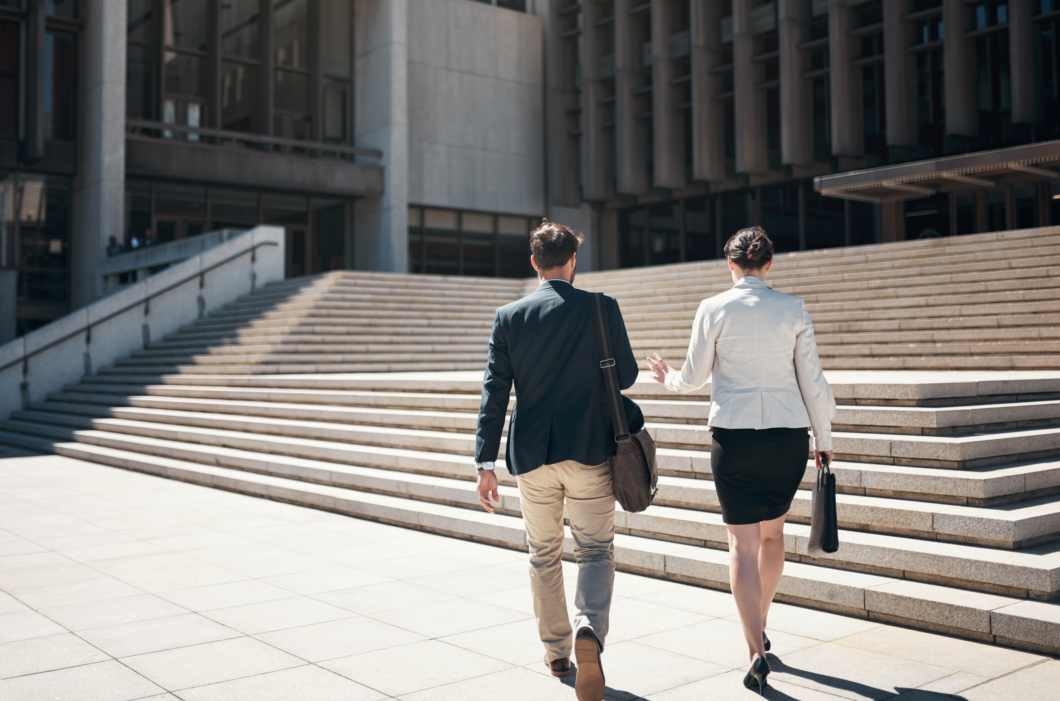 Architecture with water reflection