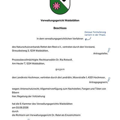 Das Bild zeigt die formalen Anforderungen an einen Beschluss. Als PDF-Download verfügbar.