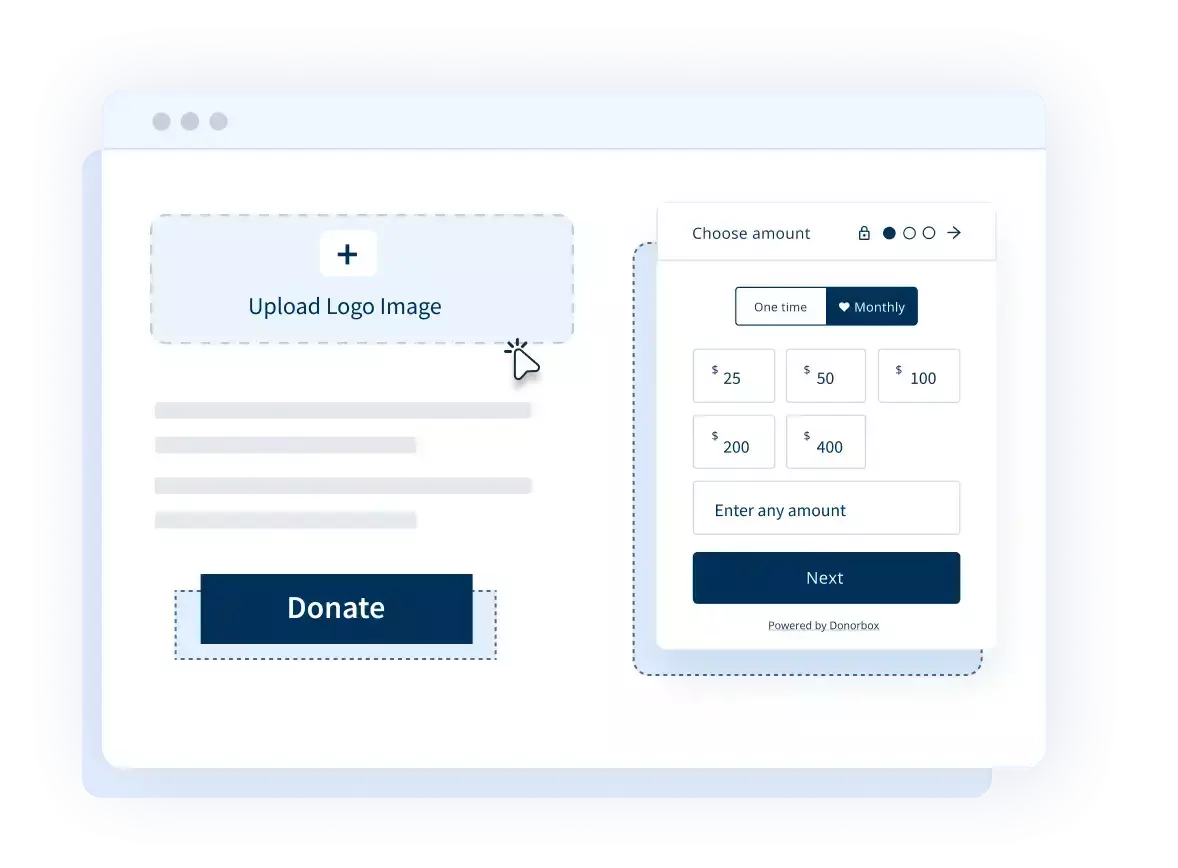 upload logo
