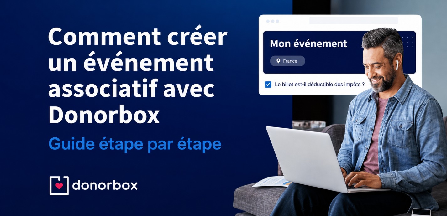 Comment créer un événement avec Donorbox | Guide étape par étape