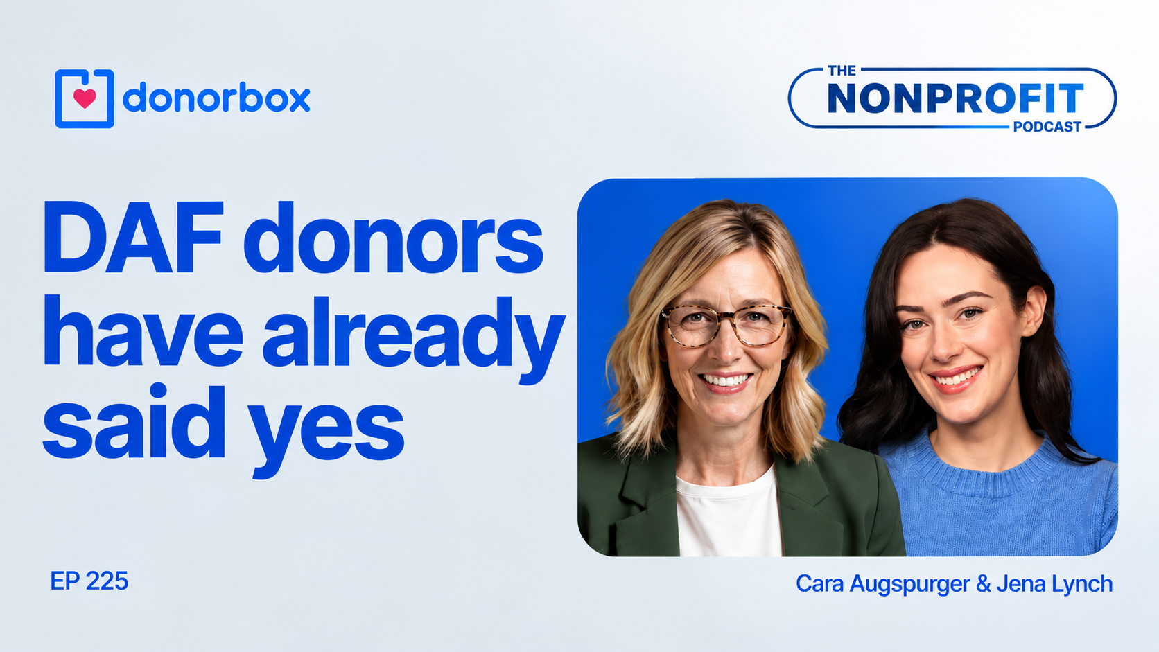 DAF Donors Have Already Said Yes