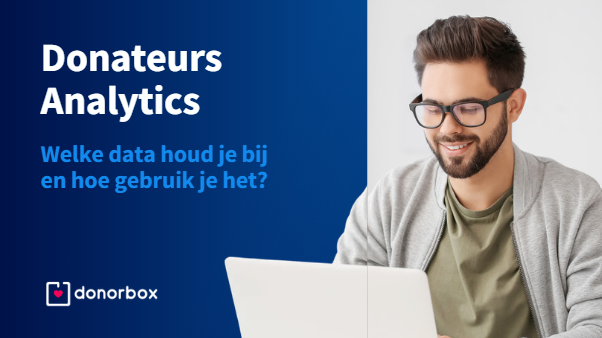 Donateurs analytics, welke data houd je bij