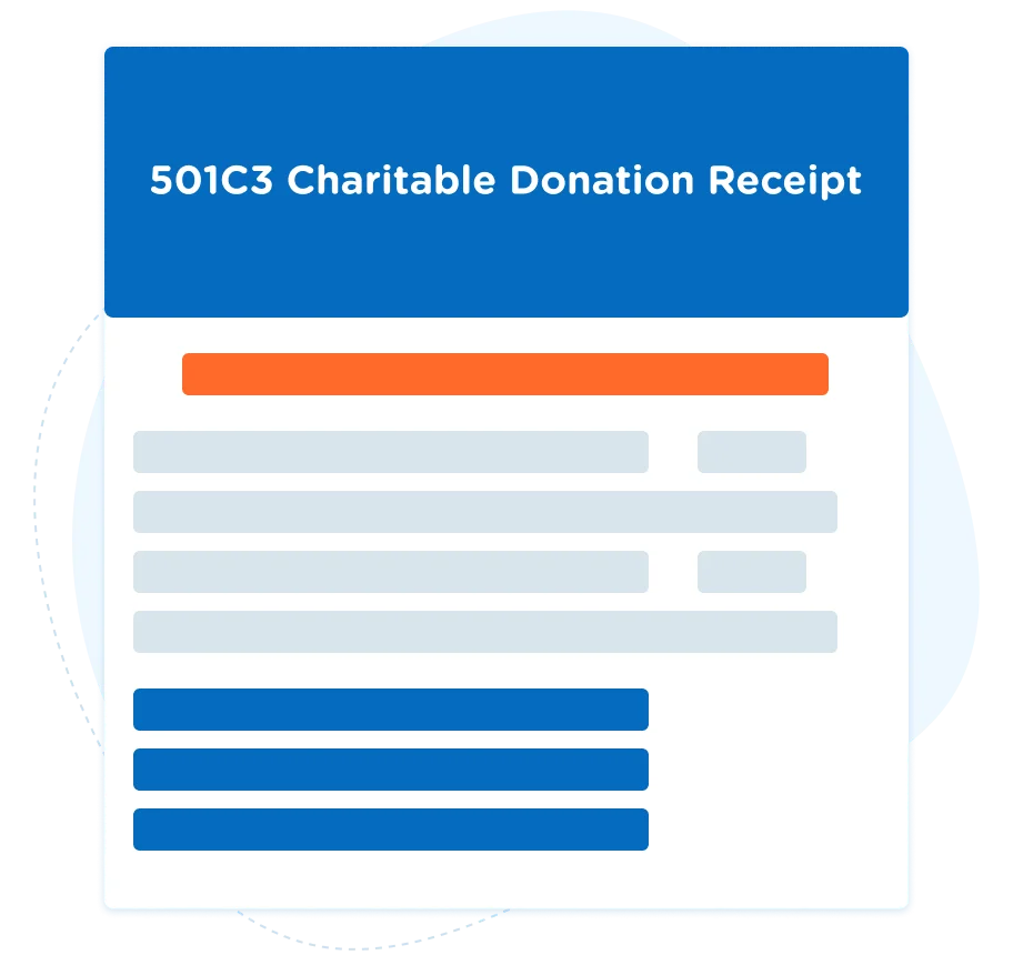 donation receipts