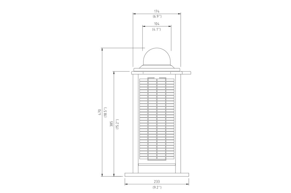 DWT-AV-410 Solarhindernisfeuer 2