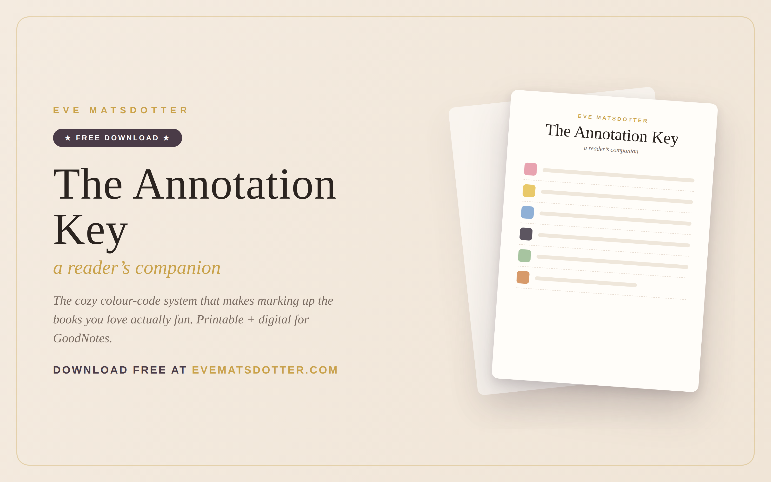 The Annotation Key
