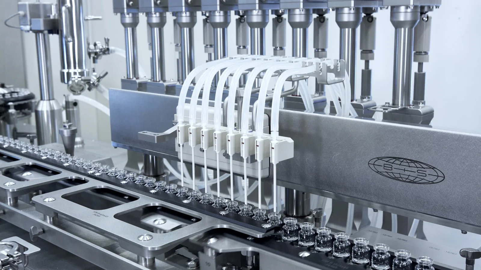 Vial filling platforms