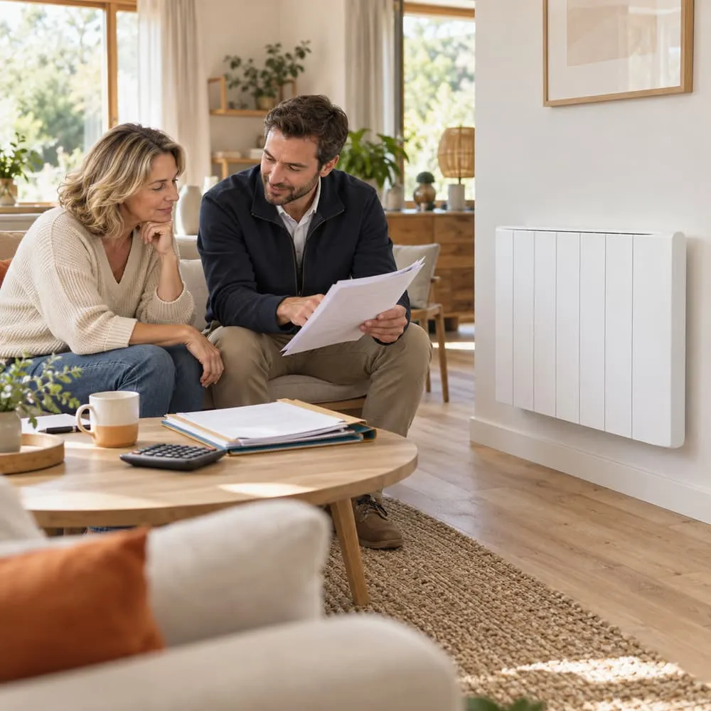 Aides remplacement radiateur inertie