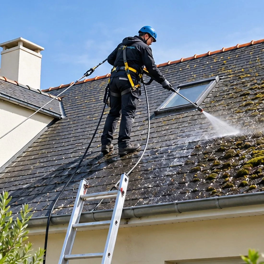 Nettoyage professionnel toiture Europe Énergie