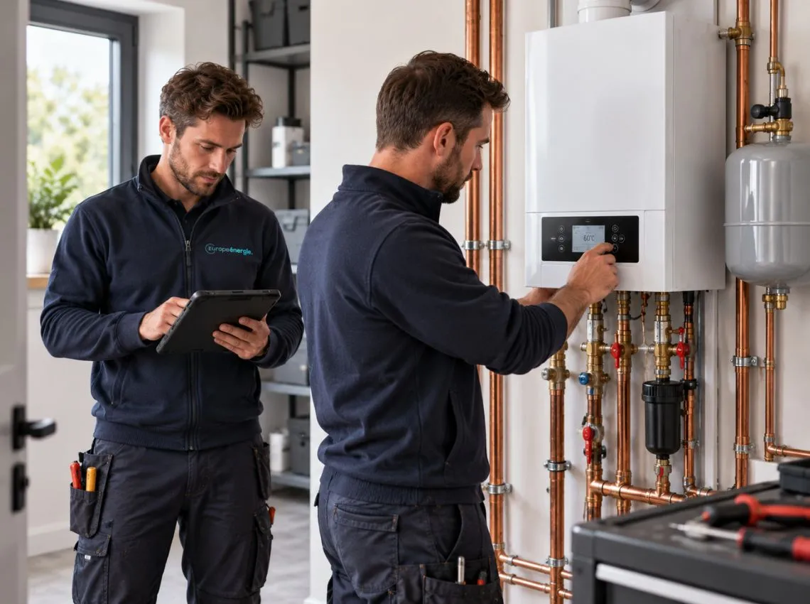 Installateurs certifiés chaudière condensation gaz