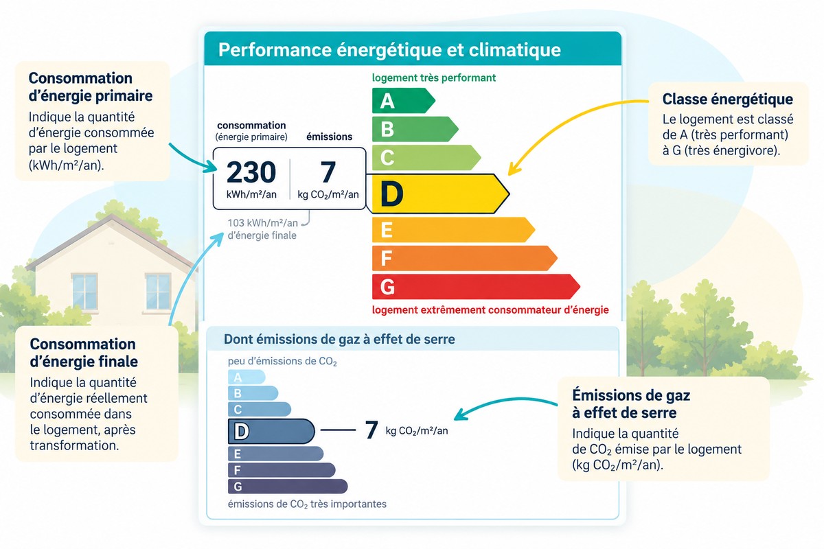 etiquette classe energetique
