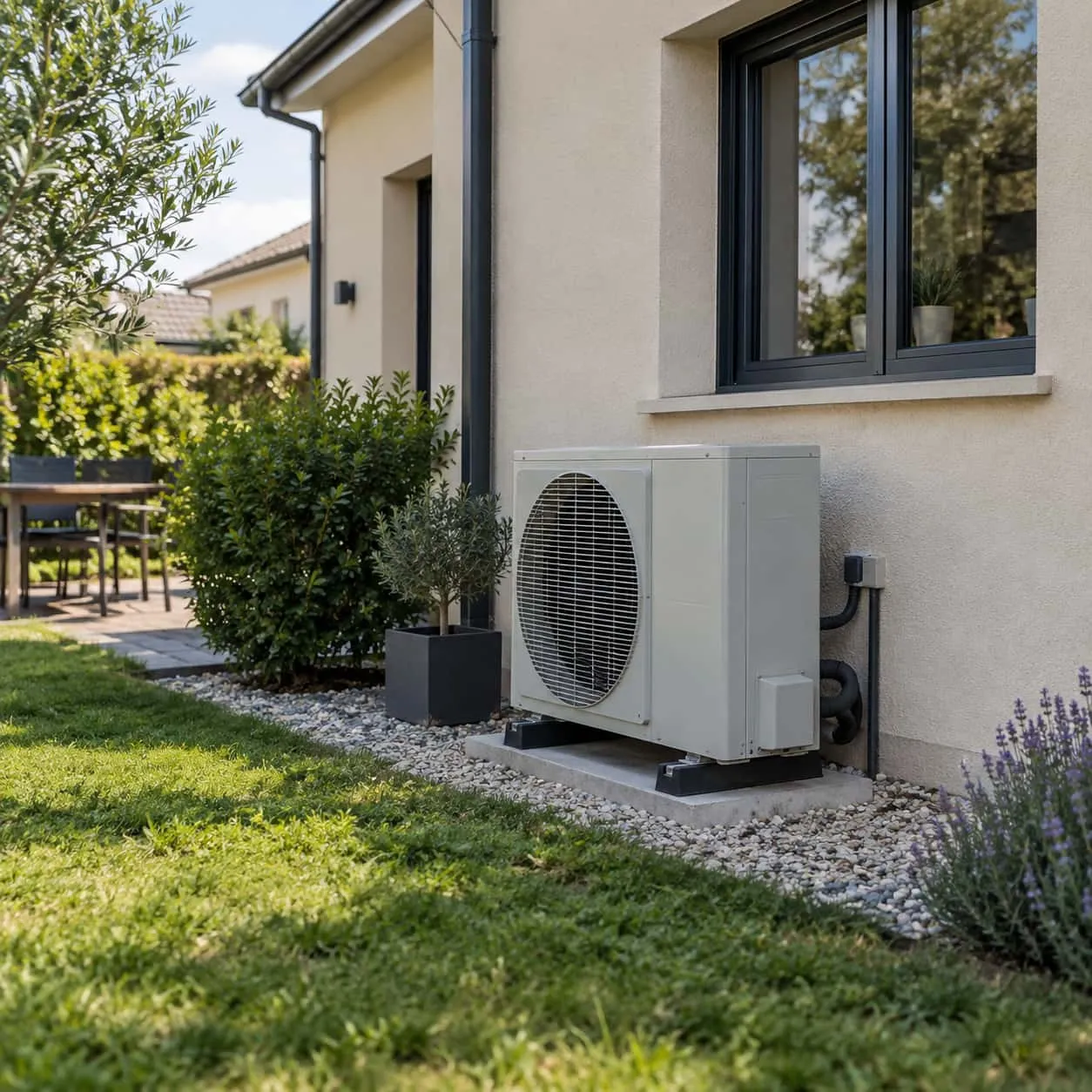 Condition pour installation pompe à chaleur